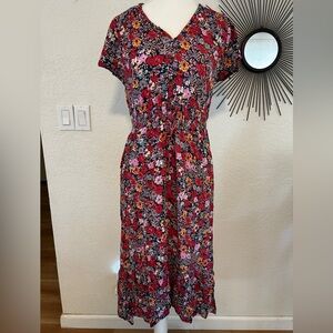 Knox Rose Multicolor Floral Midi Dress